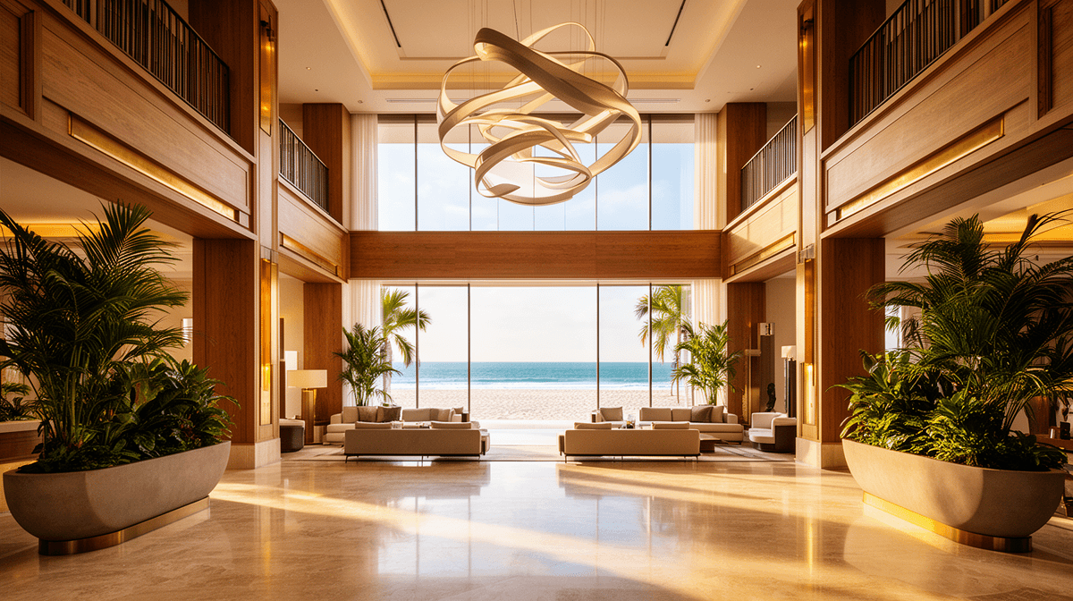 Hospitality Interior — Hotel Lobby