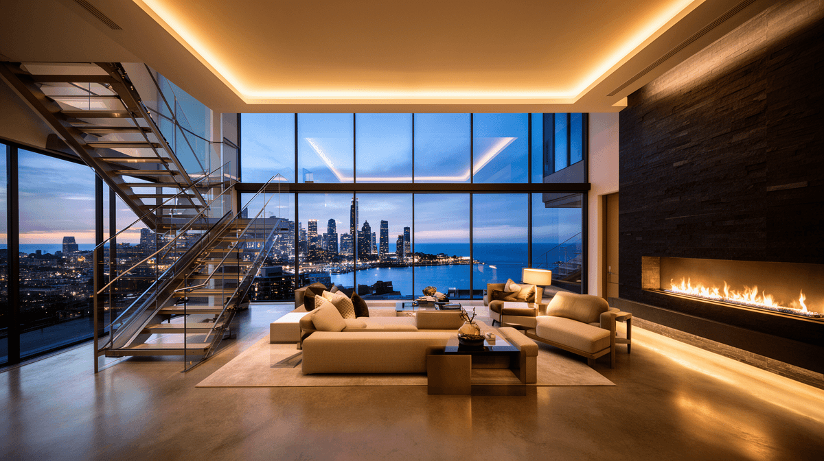 Luxury Penthouse — Penthouse Interior