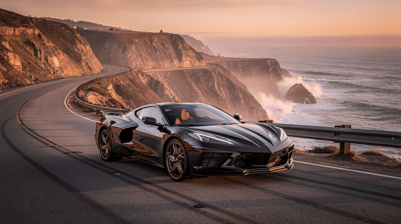 Chevrolet Corvette — Coastal Sunset