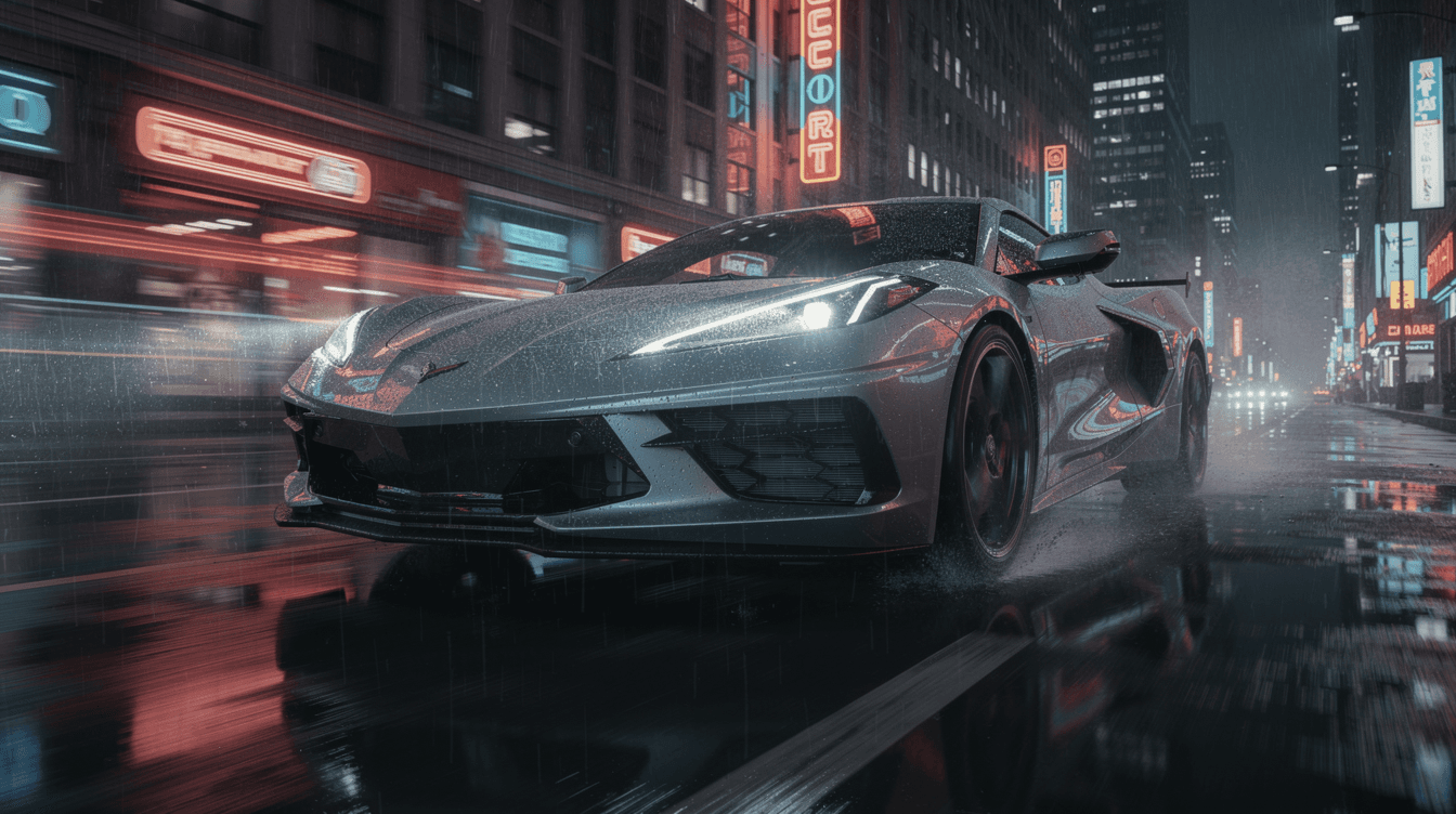 Chevrolet Corvette — Neon City