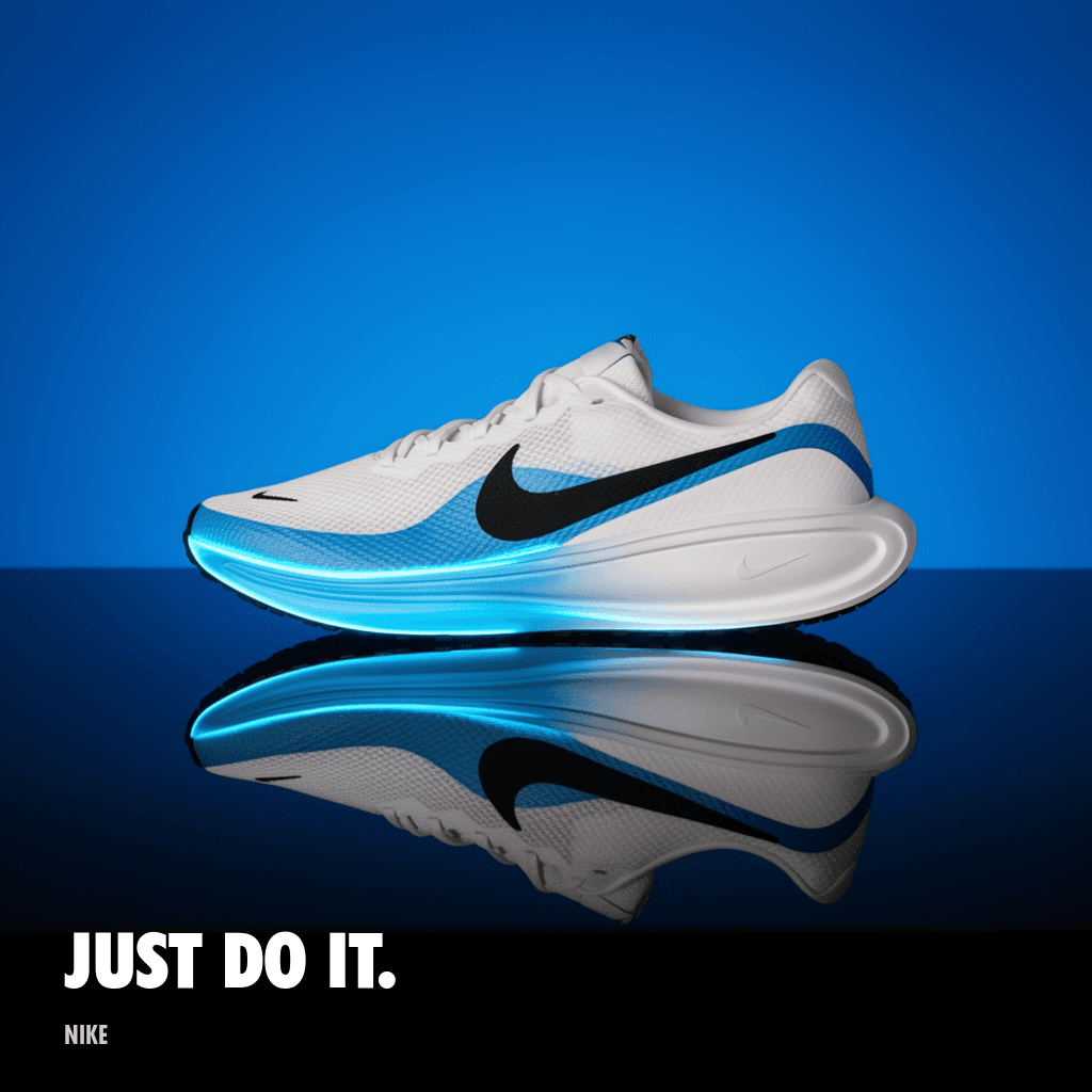 Nike Runner — Mens — Black Glass