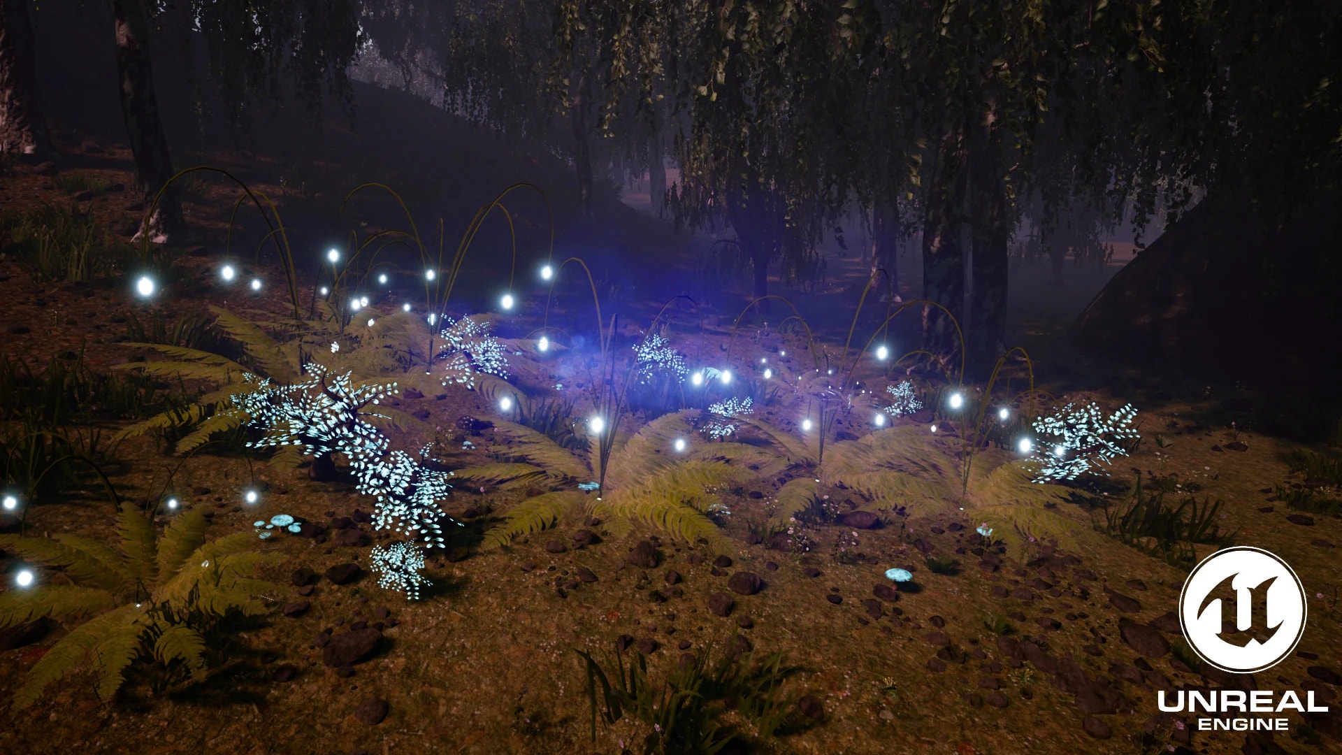 Bio-luminescent Foliage