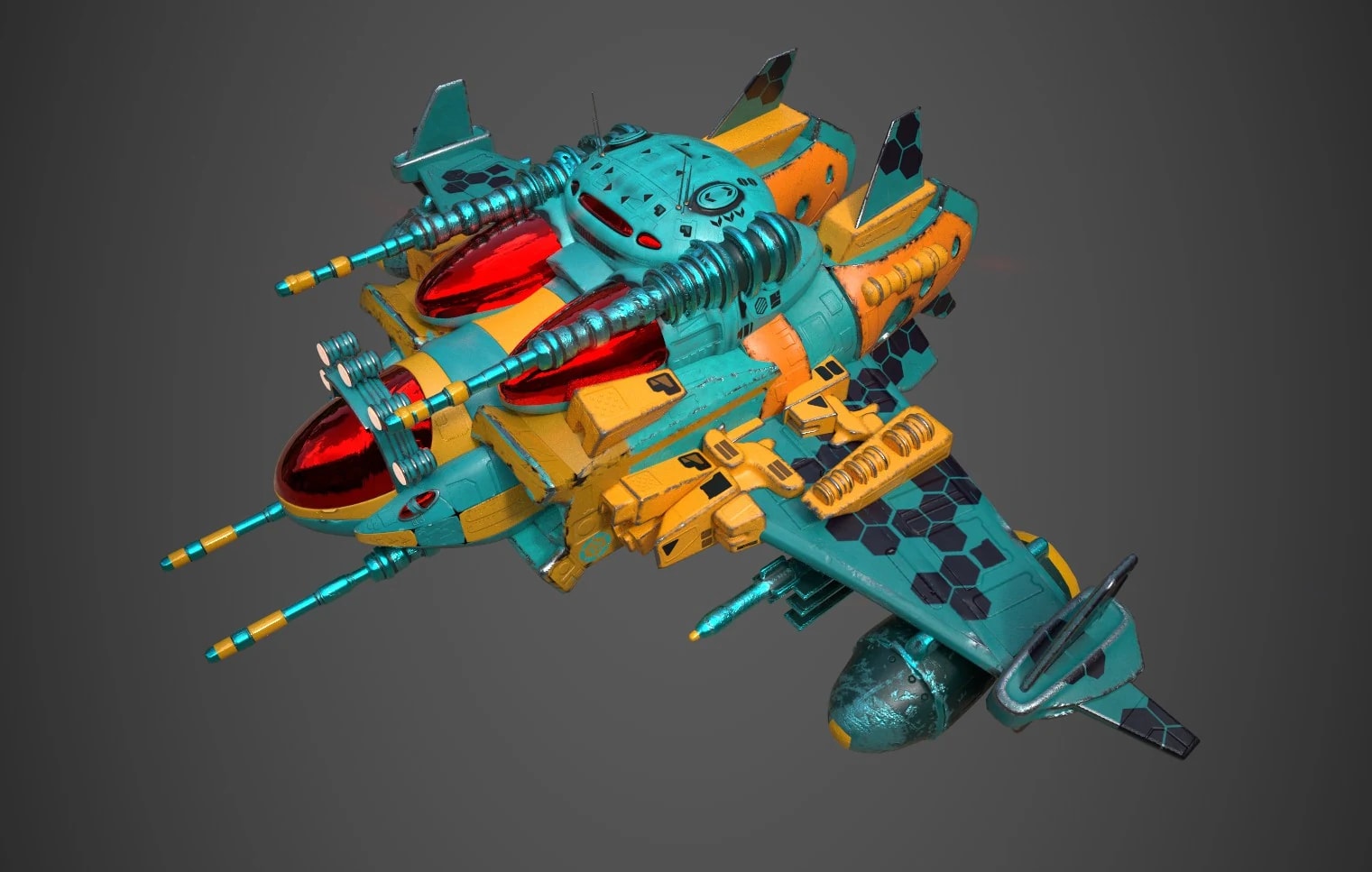 Kitbash Ship Project