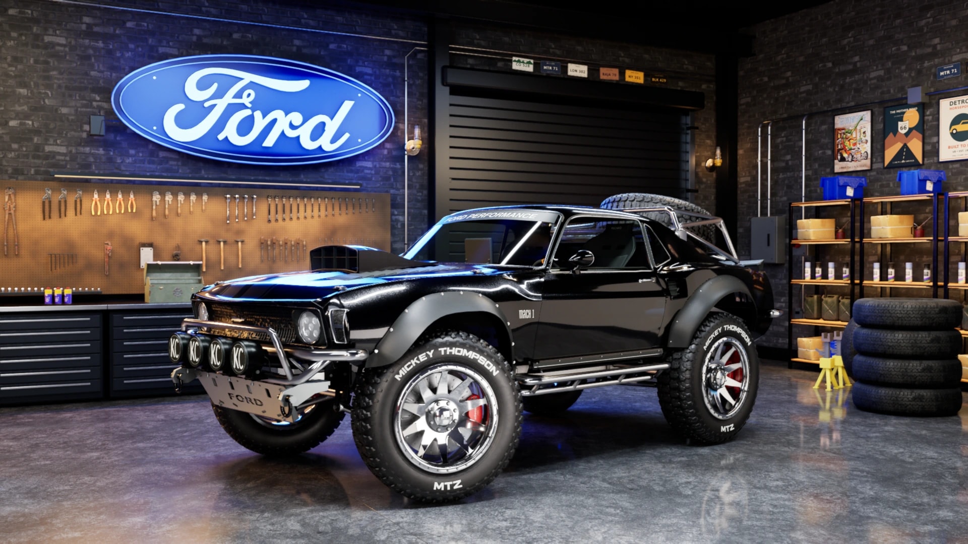 Mustang Garage