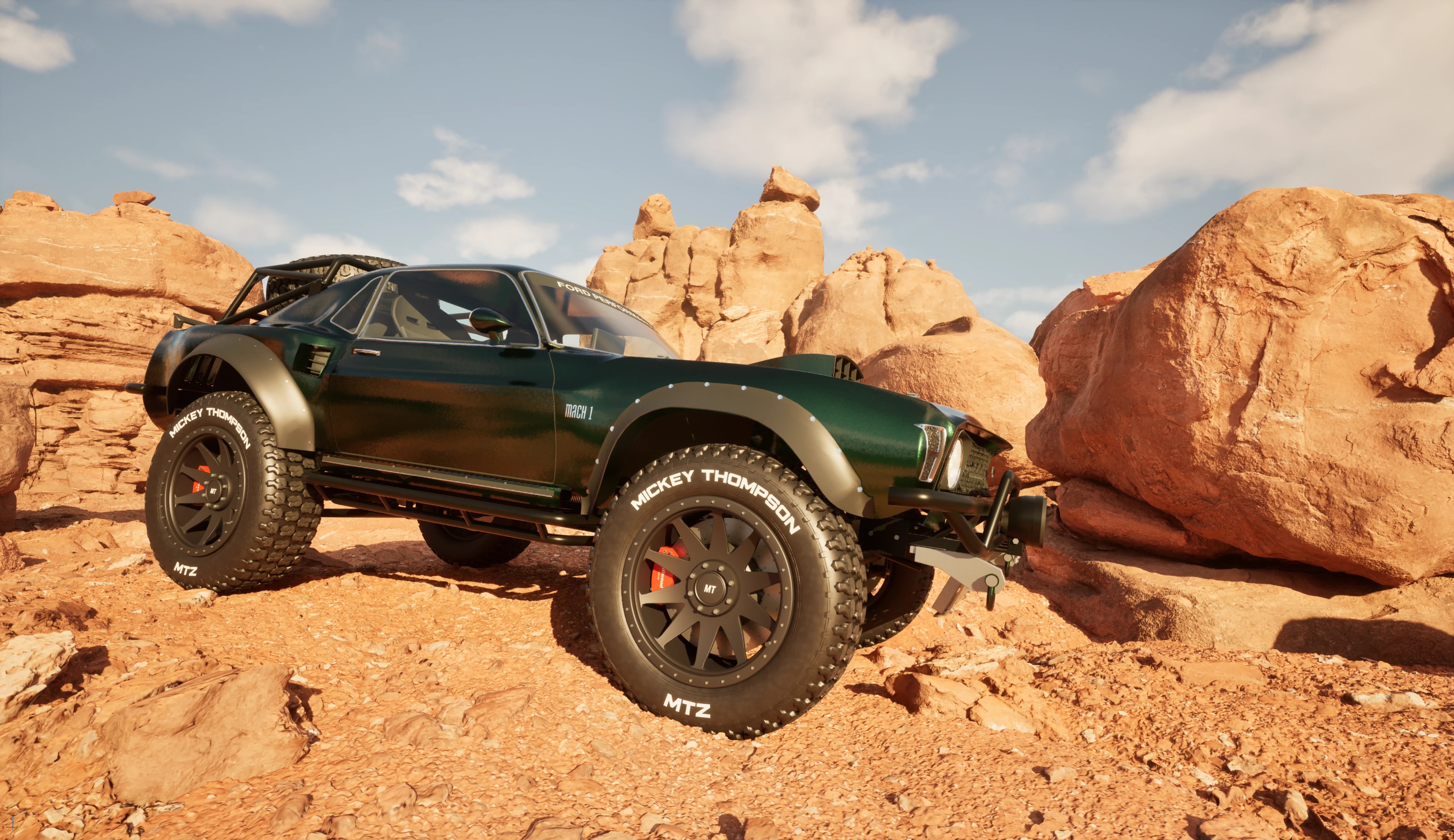 Off Road Mustang