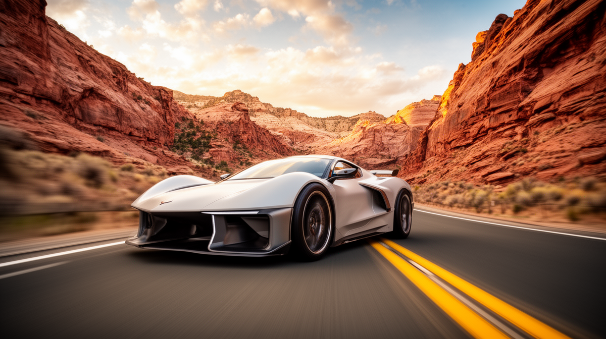 GM Chevrolet Corvette canyon